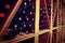 Wine Cellar from Mediterranean with bottles