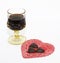 Wine and Chocolate Hearts