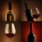 Wine collage