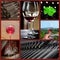 Wine collage.