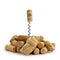 Wine corks and corkscrew