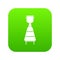 Wine distillery equipment icon digital green