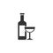 Wine, easter icon can be used for web, logo, mobile app, UI, UX