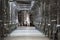 Wine fermentation vats in wine cellar, South Africa