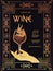 Wine festival promotional poster or invitation flyer. Design for wine event in greek ornamental style .
