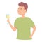 Wine glass icon cartoon vector. Sommelier alcohol