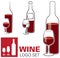 Wine and Glass Logo