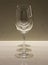 Wine glasses in a row creating a visual effect