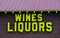 Wine and liquor store building