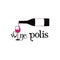 Wine polis bottle pouring glass cup image