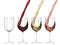 Wine Pouring Into Glass - Set