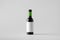 Wine Quarter, Mini Bottle Mock-Up. Blank Label