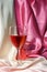 Wine with a Satin Backdrop 1