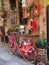 Wine shop in Montefalco medieval town in Italy