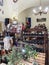 Wine shop in Montefalco medieval town in Italy