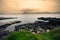 Wine Strand beach Dingle Peninsula bay Ireland landscape seascape sunset long exposure