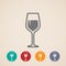 Wineglass icons