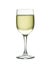 Wineglass with sparkling white wine. Concept and idea