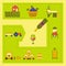 Winemaking process infographic