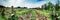 Winery panorama on Jersey Island