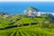 Wineyard Getaria landscape sea