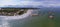 Wingaersheek Beach aerial view, Gloucester, Massachusetts, USA