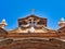 Winged Angel Detail of Florence Church, Italy