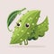 Winged Beans Vegetable Cute Playful Flat Icon by Generative AI