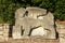 Winged venetian lion on the entrance of Trsat castle, Rijeka