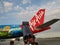 Wings of AirAsia flight plane