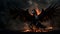 Wings of Shadows: Ethereal Dark Pegasus Imagery