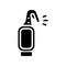 wingsuit sport tool glyph icon vector illustration