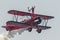 Wingwalker Danielle on the Aircraft Boeing Stearman