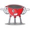 Wink Barbecue Grill Cartoon Character