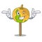 Wink candy apple character cartoon