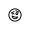 Wink Emoticon Icon