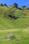 Winnats Pass near Castleton in Derbyshire.