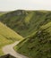 Winnats Pass in Winter