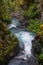 Winner creek river flow after the rain