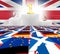 Winner loser united kingdom flags fpr example brexit winner