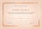 Winner luxury certificate template design, blank diploma in old vintage colours