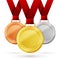 Winner medals