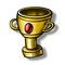 Winners cup gold jewellery golden honor