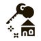 Winning House Icon Vector Glyph Illustration