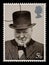 Winston Churchill Postage Stamp