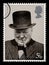 Winston Churchill Postage Stamp