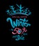 Winter. 50% off sale.