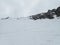 Winter alpine landscape for skitouring in stubaier alps in austria