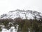 Winter alpine landscape for skitouring in stubaier alps in austria