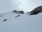 Winter alpine landscape for skitouring in stubaier alps in austria